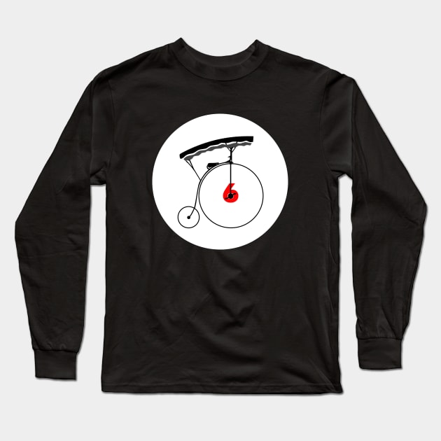 Penny Farthing Long Sleeve T-Shirt by cunningmunki